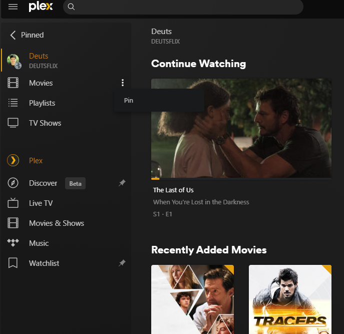Pin the DeutsFlix Libraries
